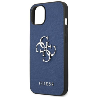 Dėklas Guess GUHCP13SSA4GSBL iPhone 13 mini Mėlynas 5