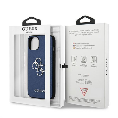 Dėklas Guess GUHCP13SSA4GSBL iPhone 13 mini Mėlynas 7