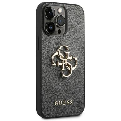 Dėklas Guess GUHCP14L4GMGGR iPhone 14 Pro Pilkas 3