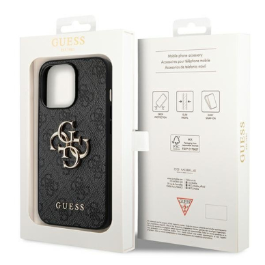 Dėklas Guess GUHCP14L4GMGGR iPhone 14 Pro Pilkas 4