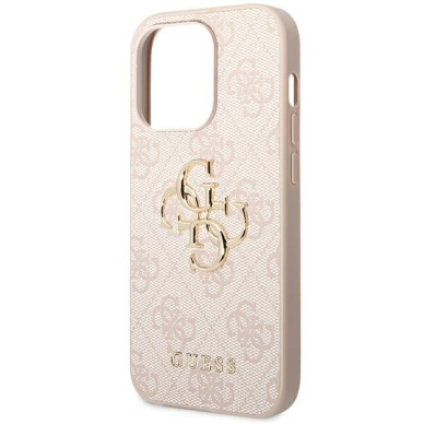 Dėklas Guess GUHCP14L4GMGPI iPhone 14 Pro Rožinis 7