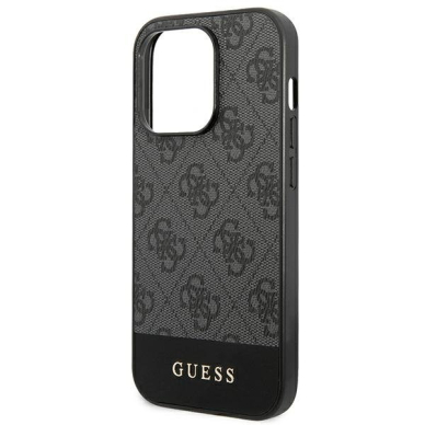 Dėklas Guess GUHCP14LG4GLGR iPhone 14 Pro Pilkas 6