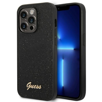 Dėklas Guess GUHCP14LHGGSHK iPhone 14 Pro Juodas