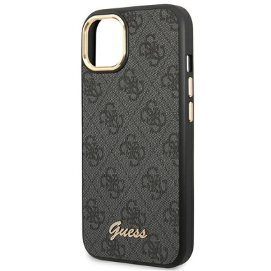 Dėklas Guess GUHCP14SHG4SHK iPhone 14 Juodas 5