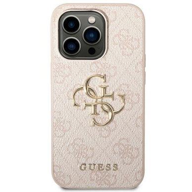 Dėklas Guess GUHCP14X4GMGPI iPhone 14 Pro Max Rožinis 2