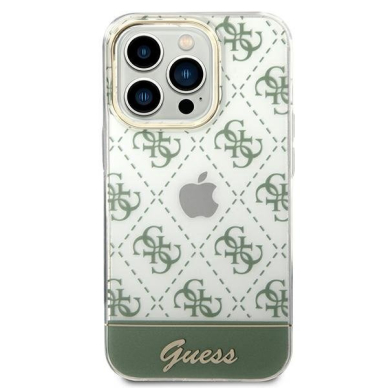 Dėklas Guess 4G Pattern Script GUHCP14XHG4MHA iPhone 14 Pro Max Chaki 2