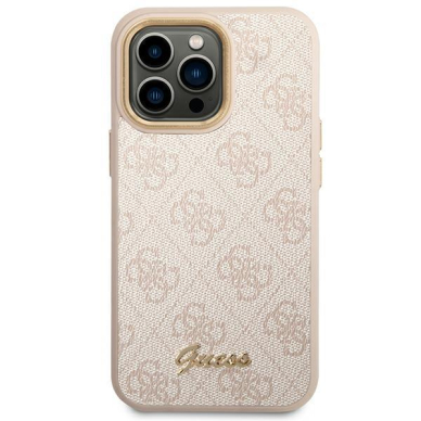 Dėklas Guess GUHCP14XHG4SHP iPhone 14 Pro Max Rožinis 2