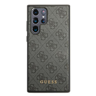 Dėklas Guess GUHCS22LG4GFGR Samsung Galaxy S22 Ultra Pilkas 2