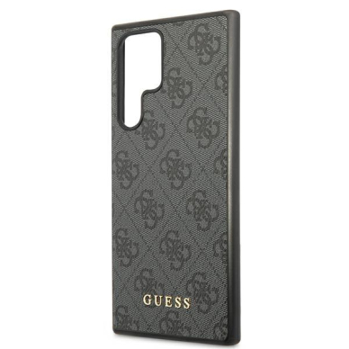 Dėklas Guess GUHCS22LG4GFGR Samsung Galaxy S22 Ultra Pilkas 5