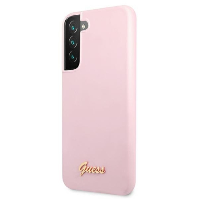 Dėklas Guess GUHCS22MLSLMGLA Samsung Galaxy S22 Plus S906 Rožinis 1