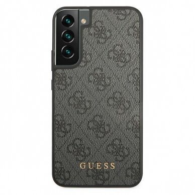 Dėklas Guess GUHCS22SG4GFGR Samsung Galaxy S22 pilkas 2