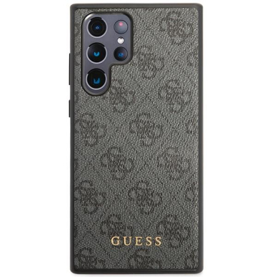 Dėklas Guess GUHCS23LG4GFGR Samsung Galaxy S23 Ultra Pilkas 2