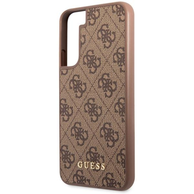 Dėklas Guess GUHCS23MG4GFBR Samsung Galaxy S23 Plus Rudas 6