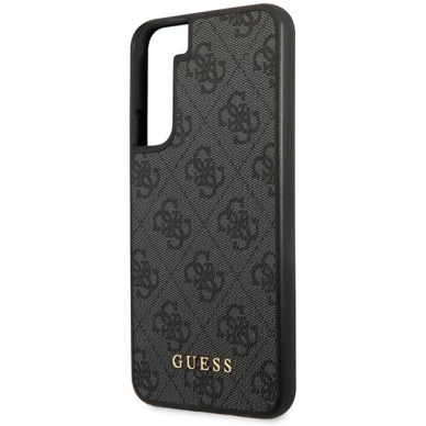 Dėklas Guess GUHCS23SG4GFGR Samsung Galaxy S23 Pilkas 5