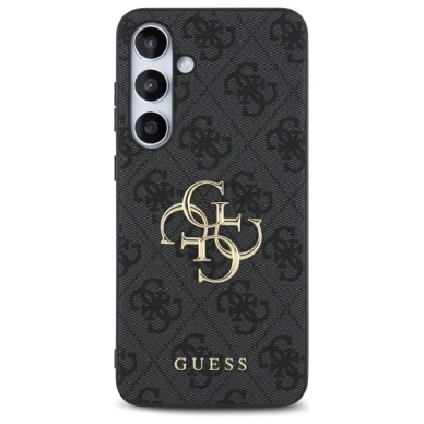 Dėklas Guess GUHCS24FE4GMGGR S24 FE S721 gray/gray hard 4G Big Metal Logo 2