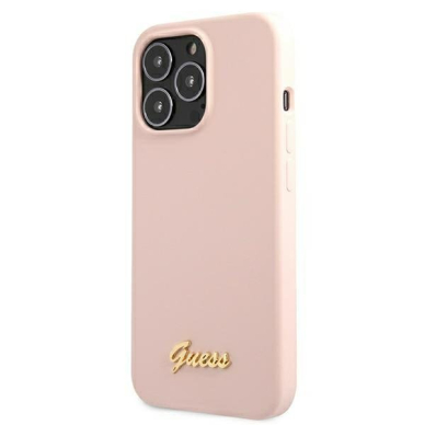 Dėklas Guess GUHMP13LLSLMGLP iPhone 13 Pro / 13 Magsafe Rožinis 2