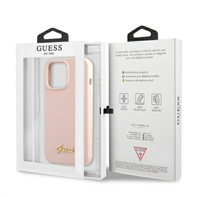 Dėklas Guess GUHMP13LLSLMGLP iPhone 13 Pro / 13 Magsafe Rožinis 7