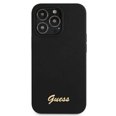 Dėklas Guess GUHMP13XLSLMGBK iPhone 13 Pro Max Juodas 2