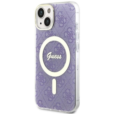 Dėklas Guess 4G MagSafe GUHMP14MH4STU iPhone 14 Plus Purpurinis 1