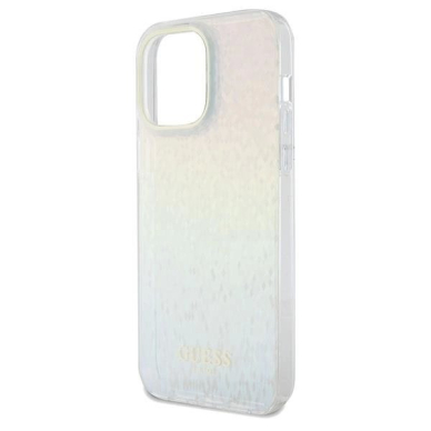 Originalus Guess dėklas IML Faceted Mirror Disco IridescentiPhone 13 Pro / 13 - Įvariaspalvis 5