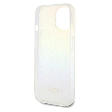 Originalus Guess dėklas IML Faceted Mirror Disco IridescentiPhone 14 / 15 / 13 - Įvariaspalvis 6