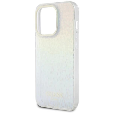 Originalus Guess dėklas IML Faceted Mirror Disco IridescentiPhone 14 Pro Max - Įvariaspalvis 5