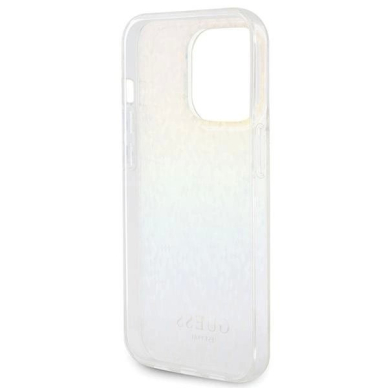 Originalus Guess dėklas IML Faceted Mirror Disco IridescentiPhone 14 Pro Max - Įvariaspalvis 6