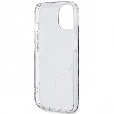 Originalus Guess dėklas IML GCube MagSafeiPhone 15 Plus / 14 Plus - Juodas 6