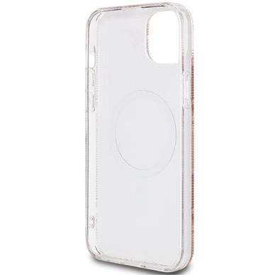 Originalus Guess dėklas IML GCube MagSafeiPhone 15 Plus / 14 Plus - Rudas 6