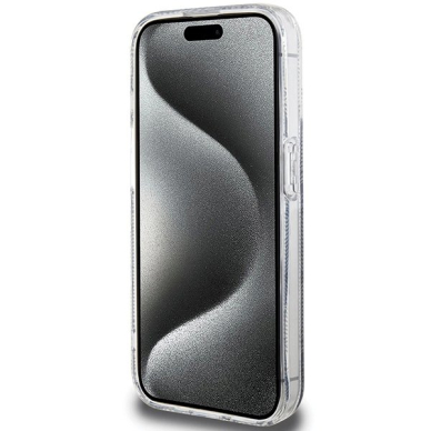 Originalus Guess dėklas IML GCube MagSafeiPhone 15 Pro - Juodas 4