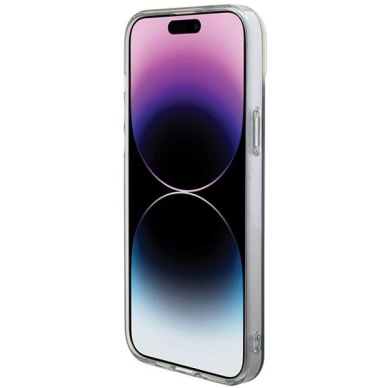 Dėklas Guess IML Iridescent MagSafe   iPhone 15 Pro - Juodas 4