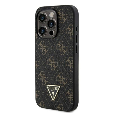 Dėklas Guess New 4G Triangle  iPhone 16 Pro - Juodas 1