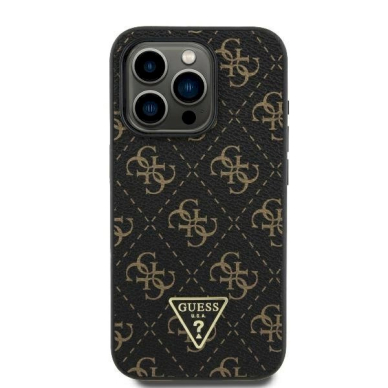 Dėklas Guess New 4G Triangle  iPhone 16 Pro - Juodas 2