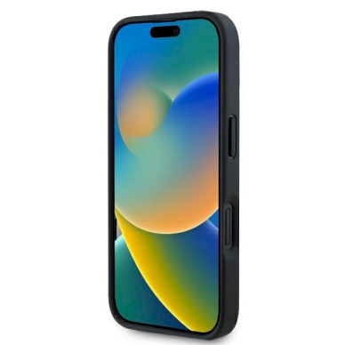 Dėklas Guess New 4G Triangle  iPhone 16 Pro - Juodas 3