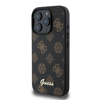 Guess Peony Script MagSafe iPhone 16 Pro Dėklas - juodas 1