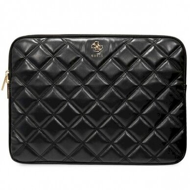 Guess Quilted 4G cover a 16 laptop - Juodas