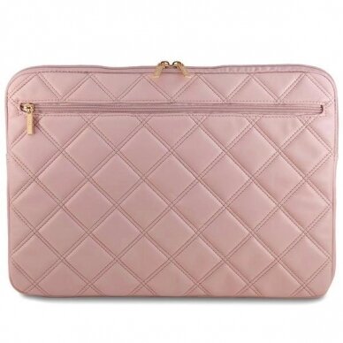 Guess Quilted 4G cover a 16 laptop - Rožinis 2