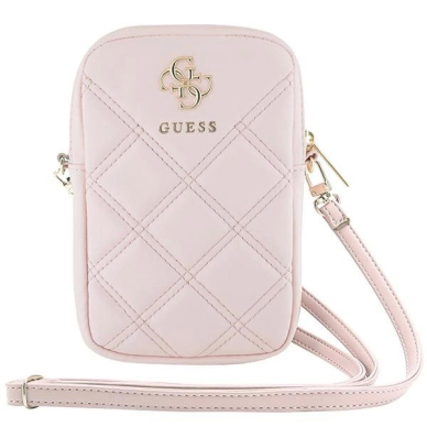 Guess Zip Quilted 4G Krepšys - Rožinis 1