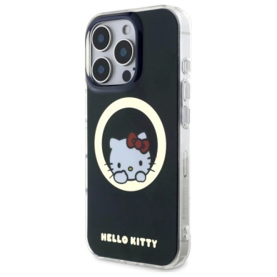 Dėklas Hello Kitty IML Sweet Kitty Magsafe  iPhone 16 Pro Max - Juodas 1