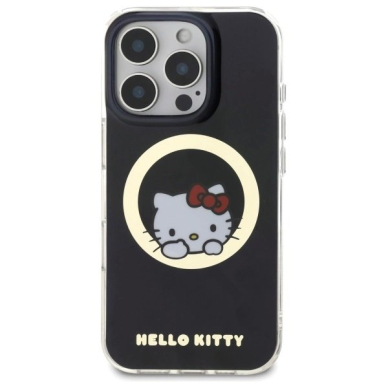 Dėklas Hello Kitty IML Sweet Kitty Magsafe  iPhone 16 Pro Max - Juodas 2