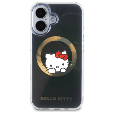 Dėklas Hello Kitty IML Sweet Kitty Magsafe iPhone 16  - Juodas 2