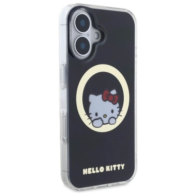 Dėklas Hello Kitty IML Sweet Kitty Magsafe iPhone 16  - Juodas 3