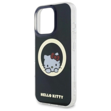 Dėklas Hello Kitty IML Sweet Kitty Magsafe iPhone 16 Pro  - Juodas 5