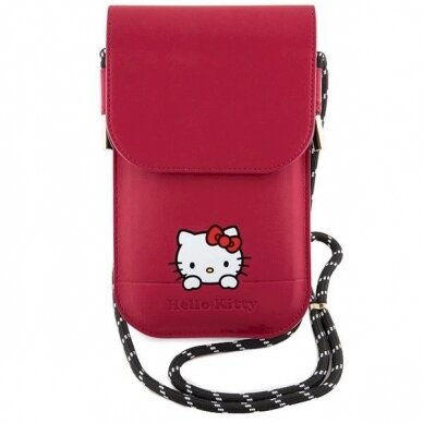 Hello Kitty Leather Daydreaming Cord Krepšys - Rožinis 1