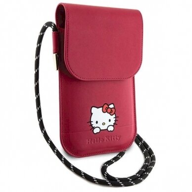 Hello Kitty Leather Daydreaming Cord Krepšys - Rožinis 2