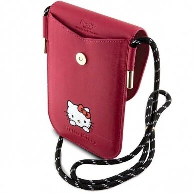 Hello Kitty Leather Daydreaming Cord Krepšys - Rožinis 4