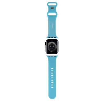 Hello Kitty Silicone Kitty Head Apyrankė Apple Watch 38/40/41mm - blue 1