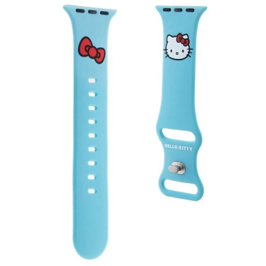 Hello Kitty Silicone Kitty Head Apyrankė Apple Watch 38/40/41mm - blue 2