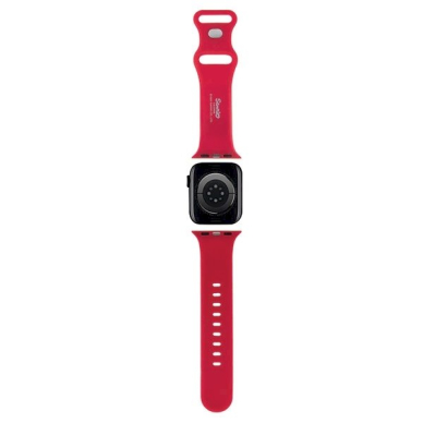 Hello Kitty Silicone Kitty Head Apyrankė Apple Watch 38/40/41mm - red 1