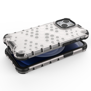 Dėklas Honeycomb Case armor cover with TPU iPhone 13 mini Žalias 3